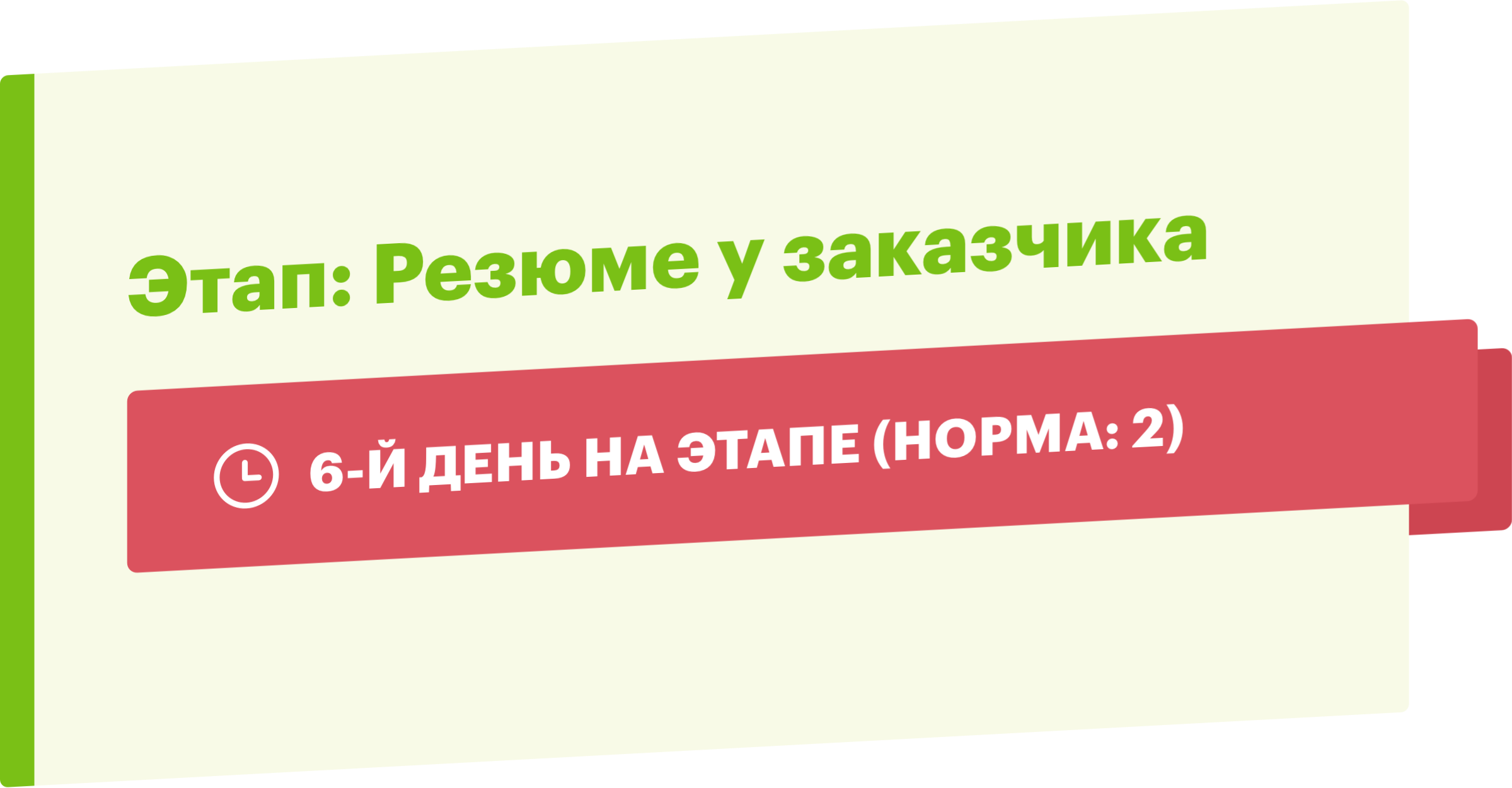 Хантфлоу, новинка, время на этапе