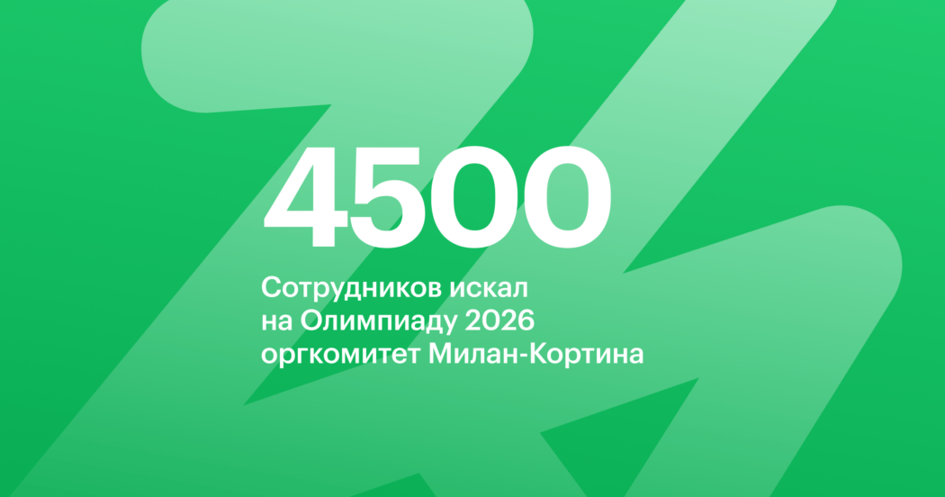 Цифра дня: 4500 вакансий открыли для Олимпийских игр в Италии