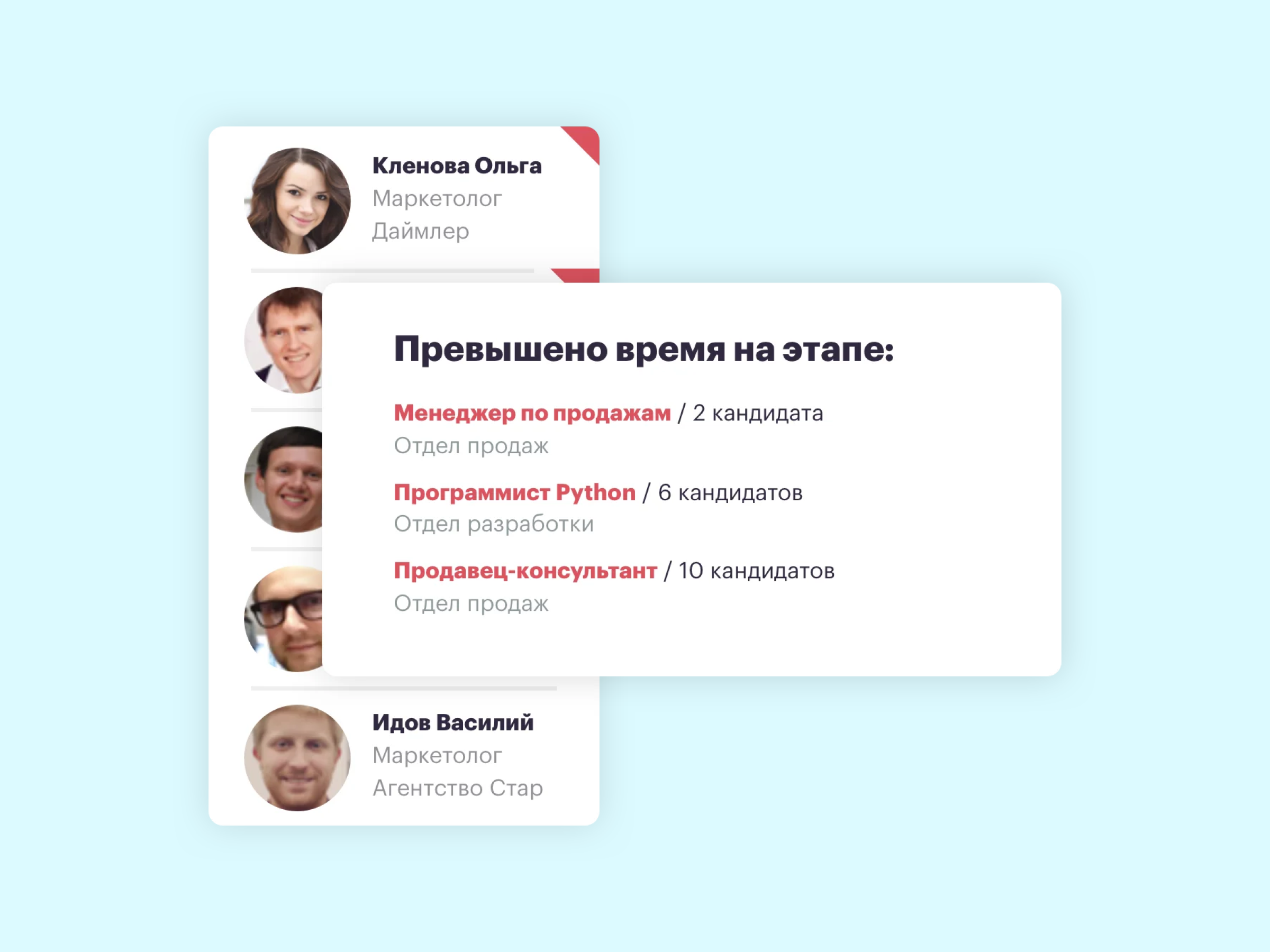 SLA подбора